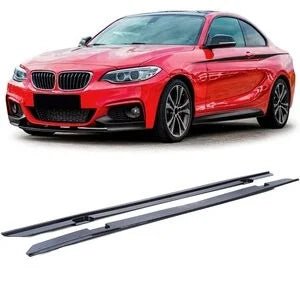 BMW 2 Serie Side Skirts Aanzet Glanzend Zwart F22 En F23 - Beamerstyling.nl