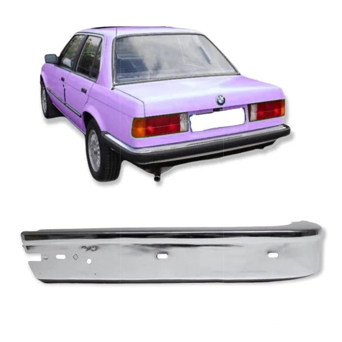 BMW 3 Serie Achterbumper Hoek Bumper Lijst Links Chroom E30 1982-1987 - Beamerstyling.nl