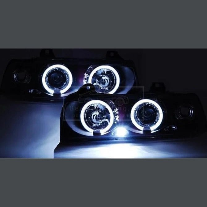 BMW 3 Serie Angel Eyes Koplampen E36 Sedan / Touring - Beamerstyling.nl