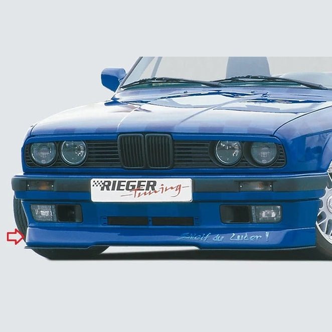 BMW 3 Serie Front Lip / Spoiler Rieger Tuning E30 - Beamerstyling.nl