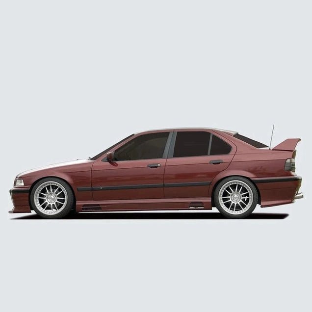 BMW 3 Serie Kofferbak Spoiler Rieger Tuning E36 Sedan — Met 3E Remlicht - Beamerstyling.nl