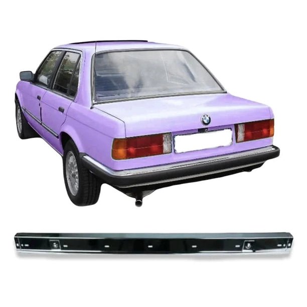 BMW 3 Serie Middelste Bumper Lijst Achterbumper Chroom E30 1982-1987 - Beamerstyling.nl