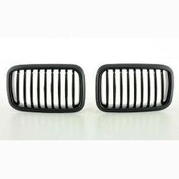 BMW 3 Serie Nieren / Grill Delen Carbon Look E36 1991 - 1996 - Beamerstyling.nl