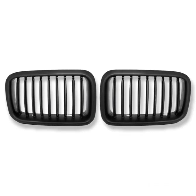 BMW 3 Serie Nieren / Grill Delen Mat Zwart E36 1991 - 1996 - Beamerstyling.nl