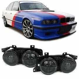 BMW 5/7 Serie Koplampen Smoke E34 E32 - Beamerstyling.nl