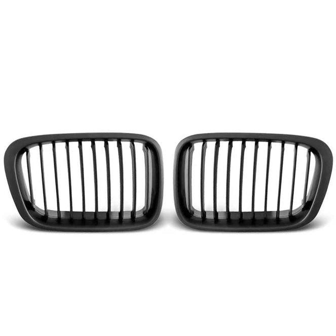BMW E46 Grill Delen Mat Zwart BMW 3 Serie E46 Sedan / Touring 1998 - 2001 - Beamerstyling.nl