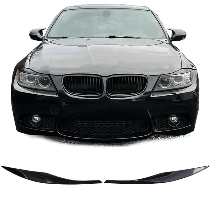 Booskijkers - BMW 3 Serie E90 / E91 - Hoogglans Zwart | 2005-2012