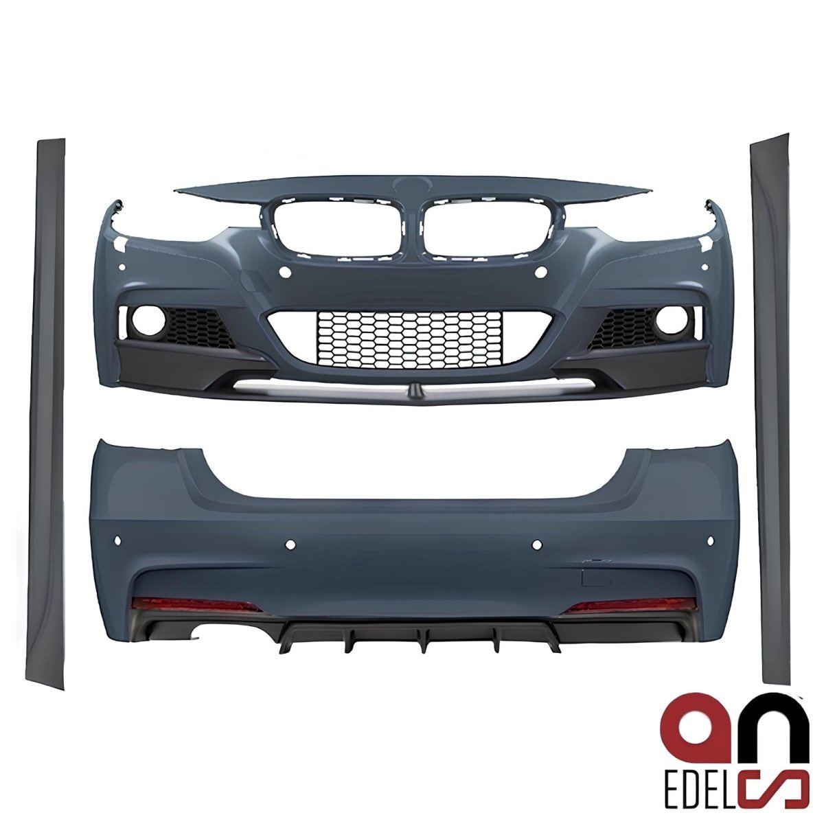 Bumper Pakket - BMW 3 Serie F30 Sedan - M Performance Look | 12-19 - Beamerstyling.nl