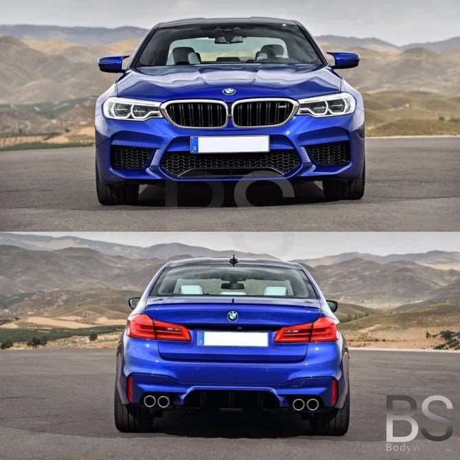 Bumper Pakket - BMW 5 Serie G30 Sedan - M5 Look - Met PDC | 17-20 - Beamerstyling.nl
