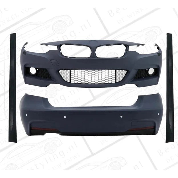 Bumper Pakket - BMW F30 Sedan - M Pakket Look - PDC Achter - Beamerstyling.nl