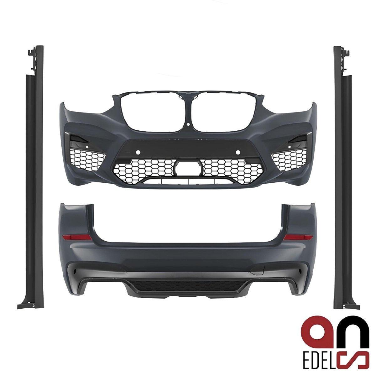Bumper Pakket - BMW X3 G01 Suv - Compleet - F97 Evo Look | 2017 - 2021 - Beamerstyling.nl