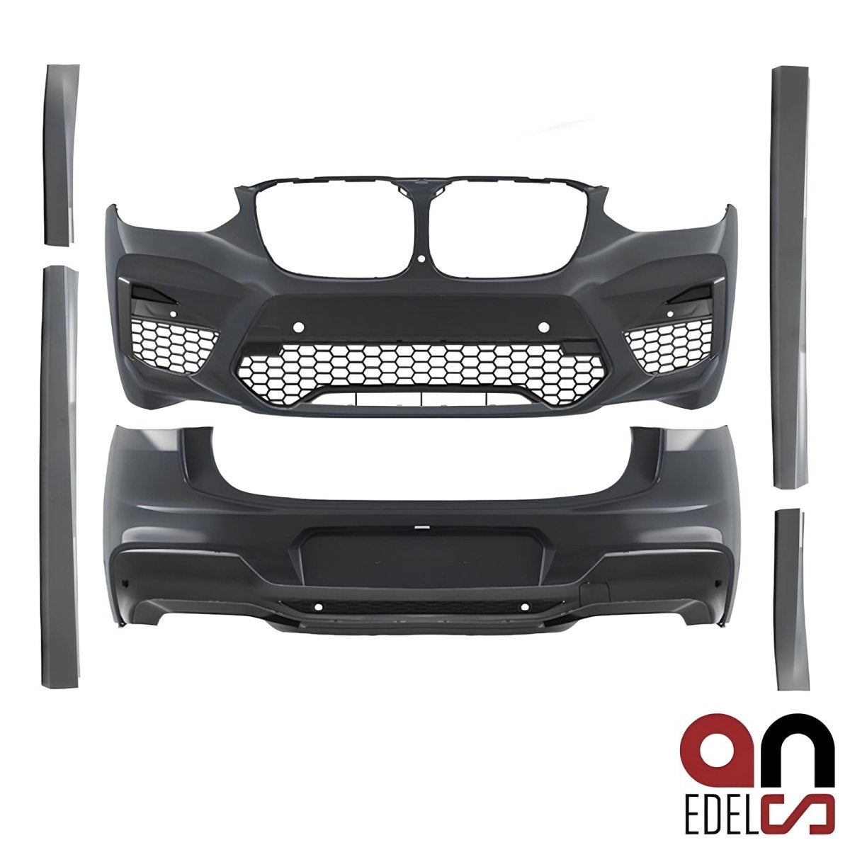 Bumper Pakket - BMW X4 G02 Suv - Compleet - F98 Evo Look | 2018 - 2021 - Beamerstyling.nl