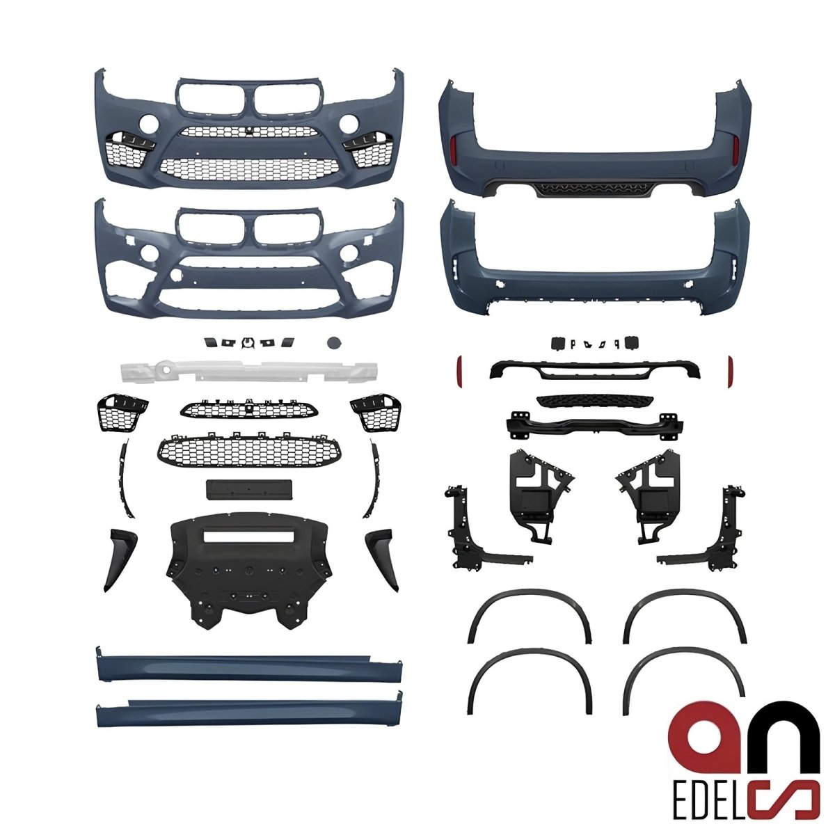 Bumper Pakket - BMW X5 F15 Suv - Compleet - F85 Evo Look | 2013 - 2018 - Beamerstyling.nl