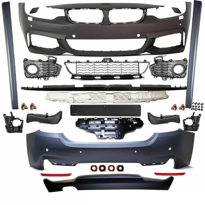 Bumper Set M Sport Pakket Look BMW 4 Serie F36 - Beamerstyling.nl