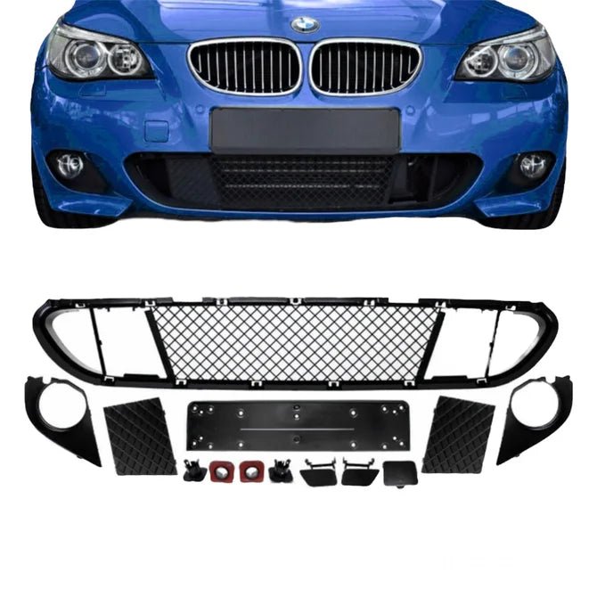 Bumper Toebehoren Set Tbv M Pakket Voorbumper BMW 5 Serie E60 / E61 - Beamerstyling.nl