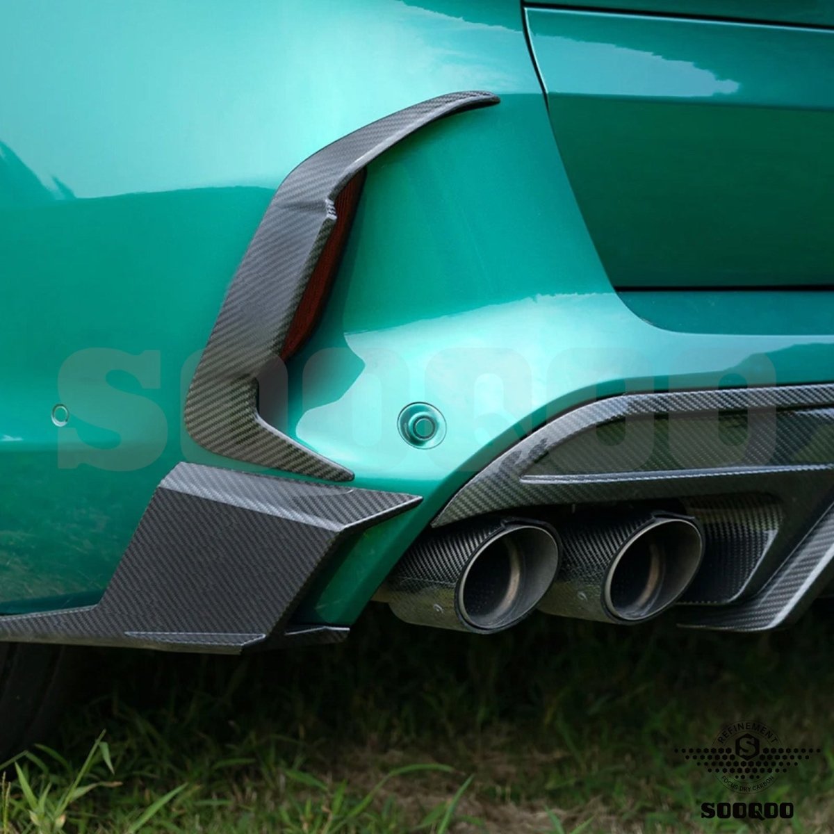 Carbon Air Vent Covers - BMW X5 M F95LCI - Pre - Preg | Sooqoo - Beamerstyling.nl