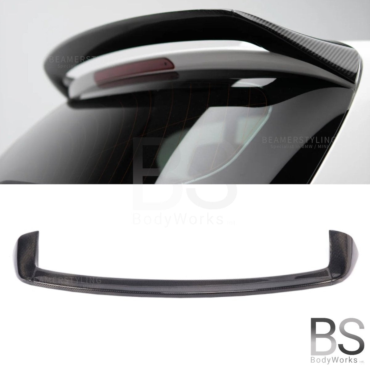 Carbon Dakspoiler - BMW 1 Serie F20 / F21 - Ac Look | 2011 - 2019 - Beamerstyling.nl