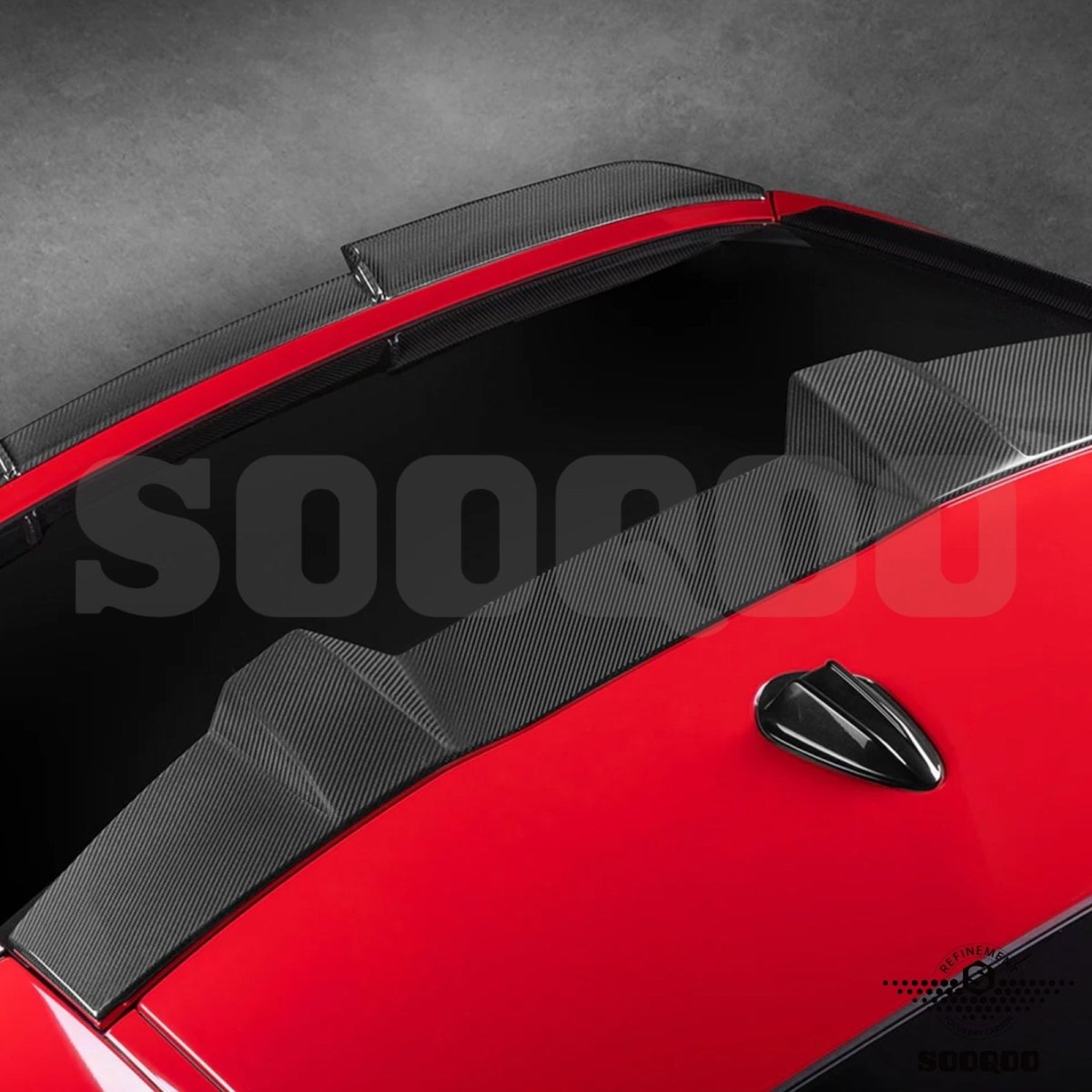 Carbon Dakspoiler - BMW X6 M F96 / G06 - Pre - Preg | Sooqoo - Beamerstyling.nl