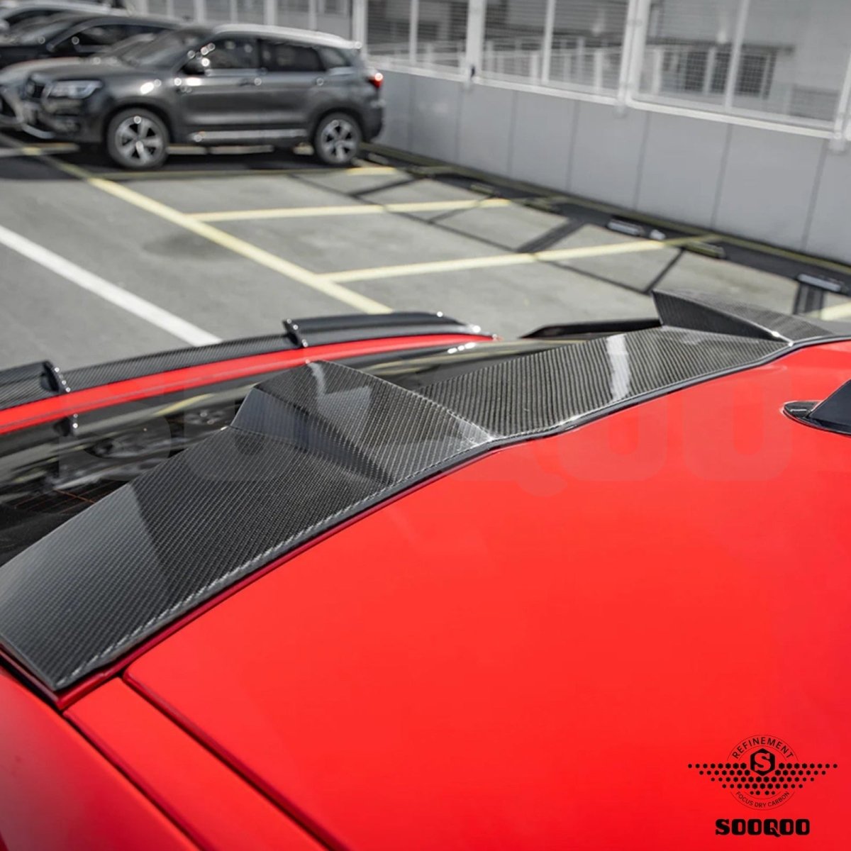 Carbon Dakspoiler - BMW X6 M F96 / G06 - Pre - Preg | Sooqoo - Beamerstyling.nl