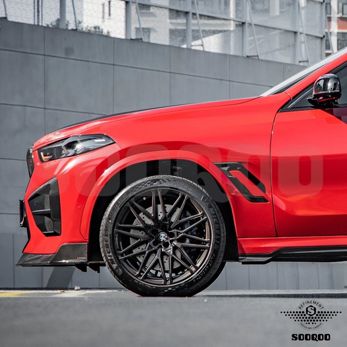 Carbon Fender Covers - BMW X6 M F96LCI - Pre - Preg | Sooqoo - Beamerstyling.nl