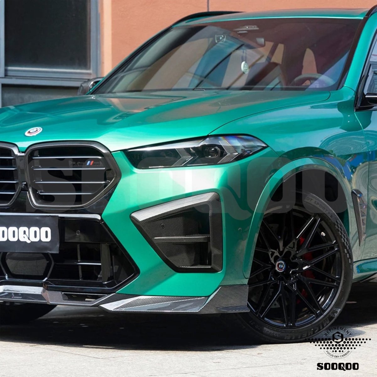 Carbon Front Lip - BMW X5 M F95LCI - Pre - Preg | Sooqoo - Beamerstyling.nl
