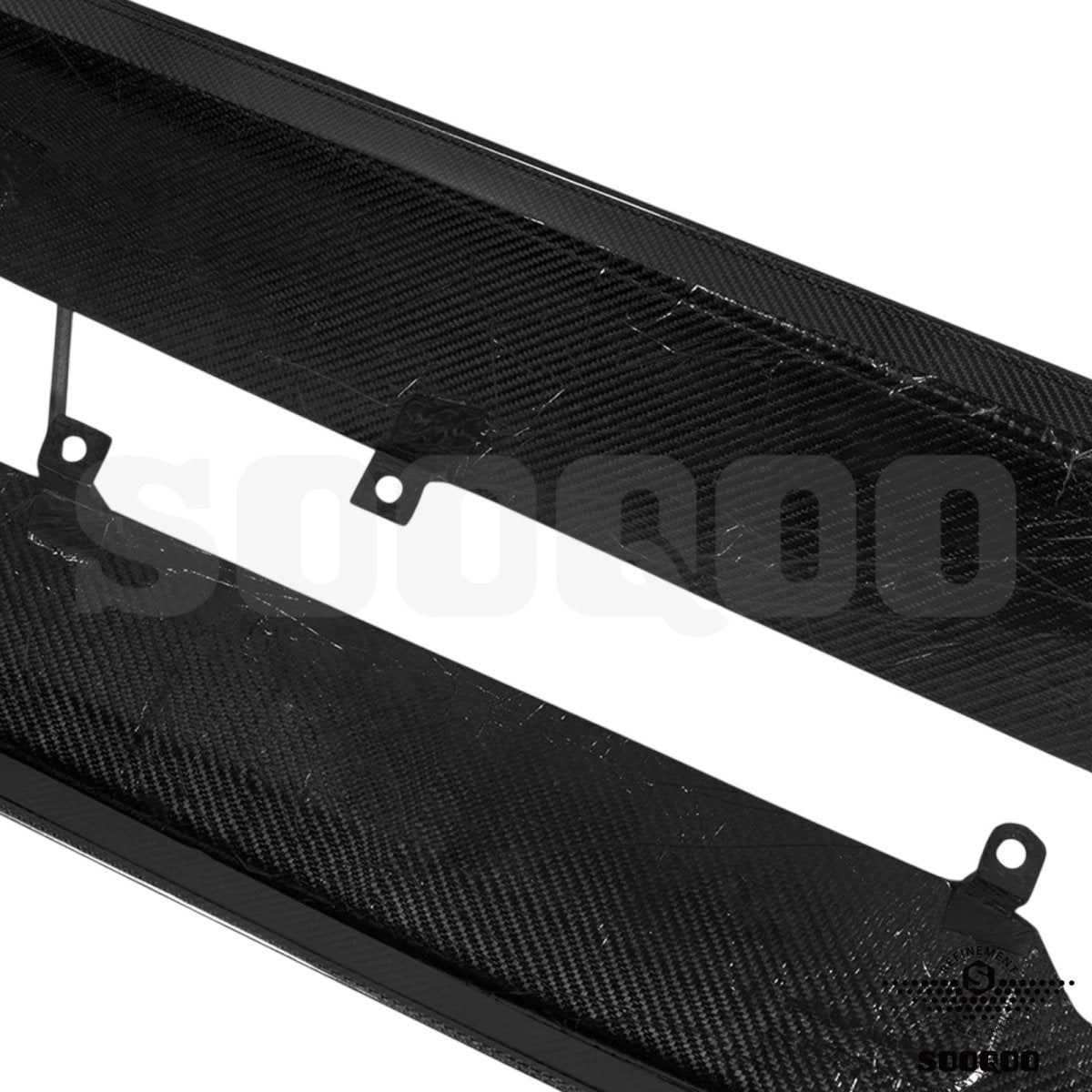 Carbon Side Skirts Extensions - BMW X5 M F95LCI - Pre - Preg | Sooqoo - Beamerstyling.nl