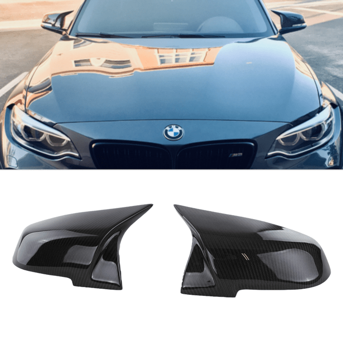 Carbon Spiegelkappen - BMW F20 / F21 / F22 / F87 / F23 / F30 / F31 / F32 / F33 / F34 / F36 / I3 / E84 - M Optiek - Beamerstyling.nl