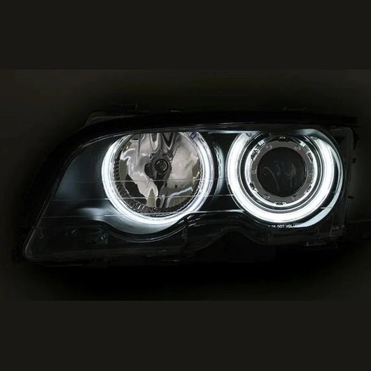 Ccfl Angel Eyes Koplampen BMW 3 Serie E46 1999-2003 Coupé / Cabrio - Beamerstyling.nl