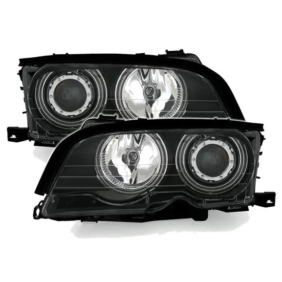 Ccfl Angel Eyes Koplampen BMW 3 Serie E46 1999-2003 Coupé / Cabrio - Beamerstyling.nl