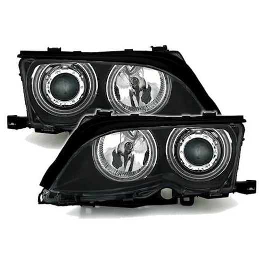 Ccfl Angel Eyes Koplampen BMW 3 Serie E46 2001-2005 Sedan / Touring - Beamerstyling.nl