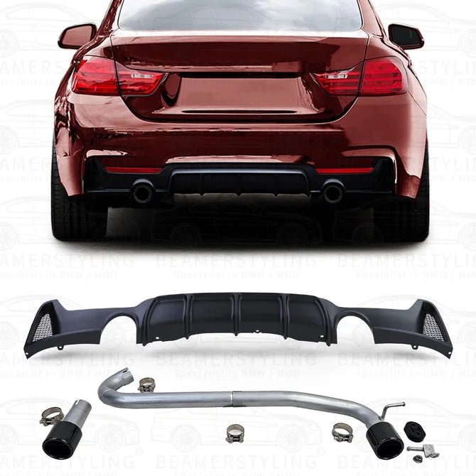 Conversiekit V5 - BMW F32 / F33 / F36 - 440I M Performance Look - 425/428/430 | Mat Zwart - Beamerstyling.nl