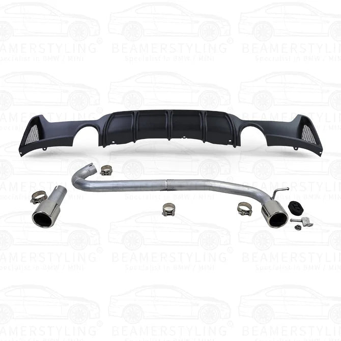 Conversiekit V6 - BMW F32 / F33 / F36 - 440I M Performance Look - 425/428/430 | Mat Zwart - Beamerstyling.nl