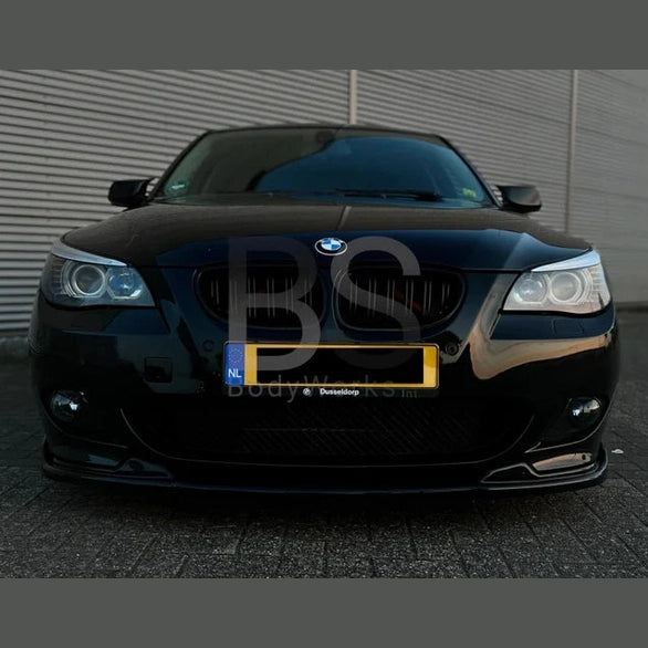 Front Lip - BMW E60 / E61 - Hamann Style - Hoogglans Zwart
