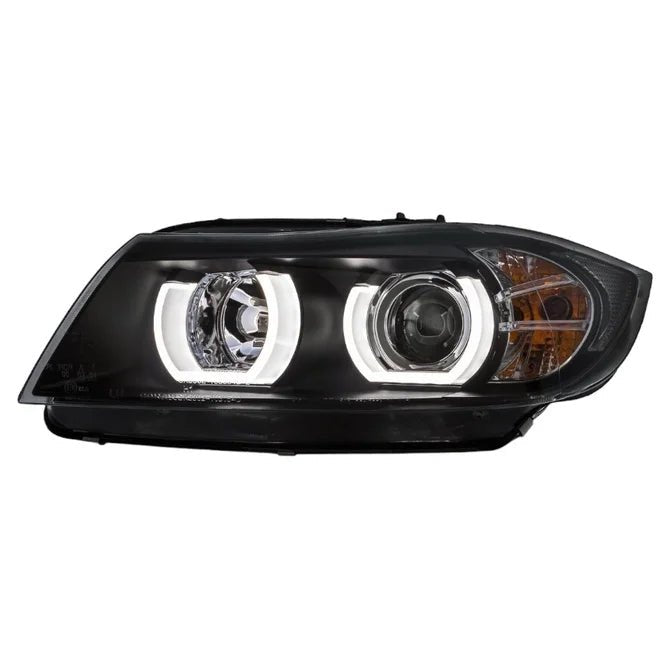 D1S Koplampen - BMW E90 / E91 - 3D LED Angel Eyes | 2005-2008 - Beamerstyling.nl
