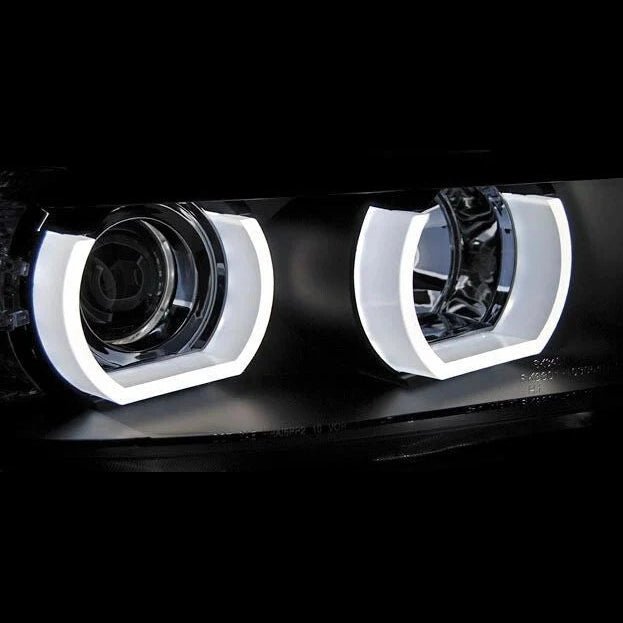 D1S Koplampen - BMW E90 / E91 - 3D LED Angel Eyes | 2005-2008 - Beamerstyling.nl