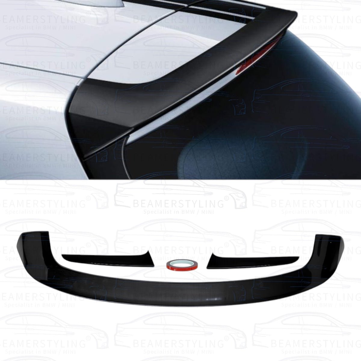 Dakspoiler - BMW 1 Serie F20 / F21 - M Performance Look | 2011-2019 - Beamerstyling.nl