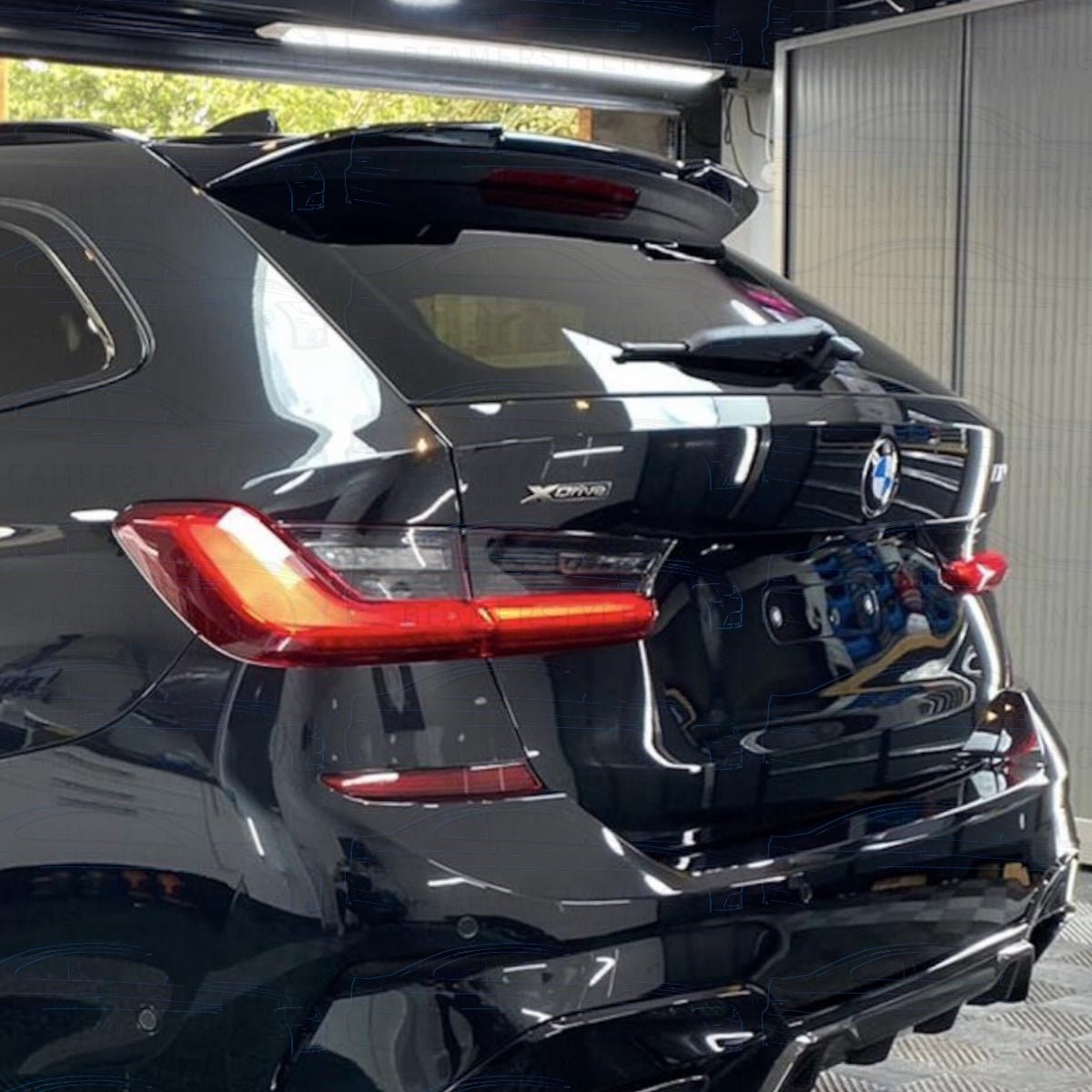 Dakspoiler - BMW 3 Serie G21 Touring - M Performance Look - Hoogglans Zwart | 19 - 24 - Beamerstyling.nl