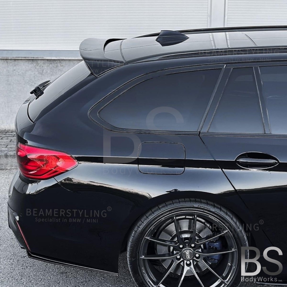 Dakspoiler - BMW G31 Touring - Hamann Style - Hoogglans Zwart | 2017 - 2023 - Beamerstyling.nl