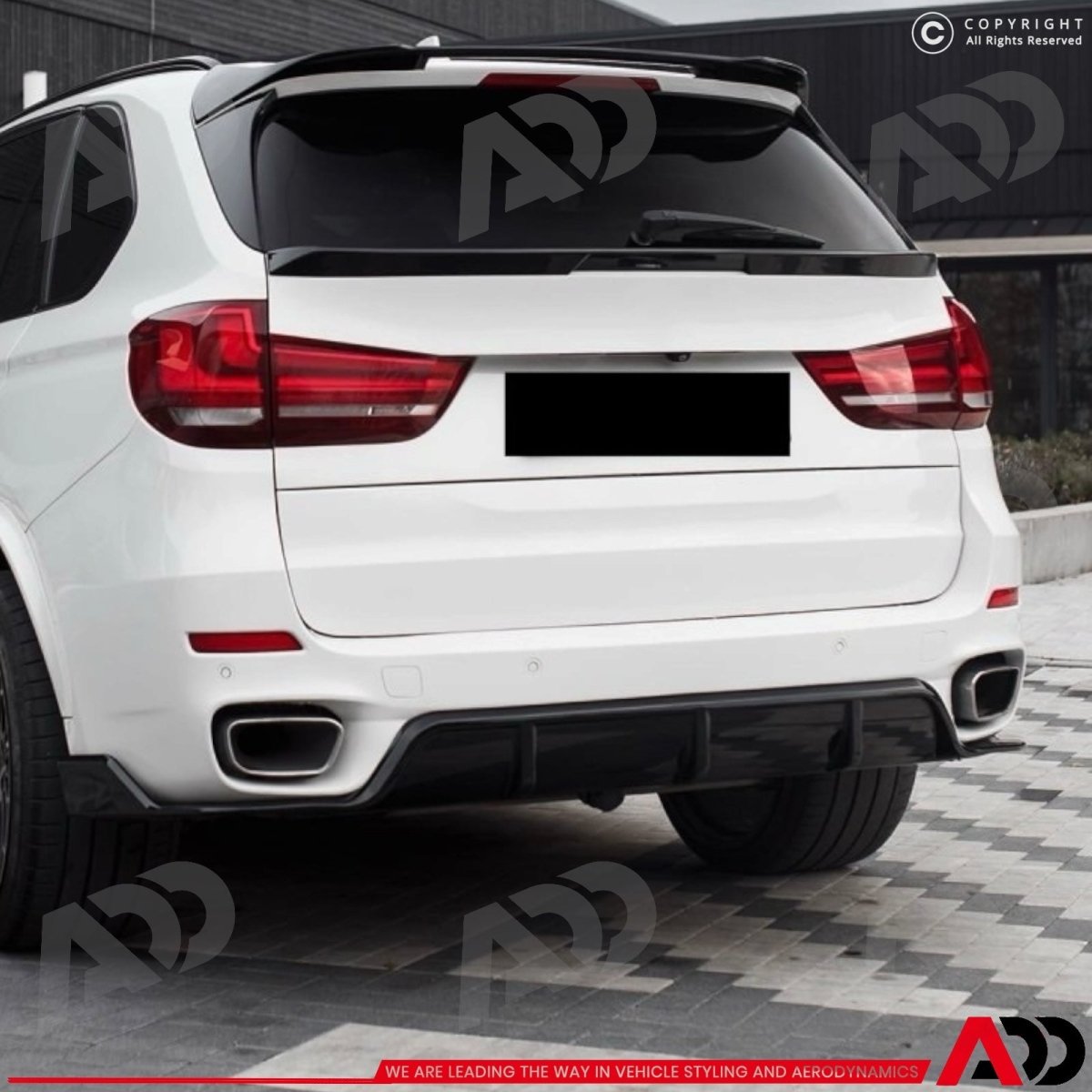 Dakspoiler - BMW X5 F15 SUV - Performance look - Hoogglans Zwart | 2013-2018 - Beamerstyling.nl