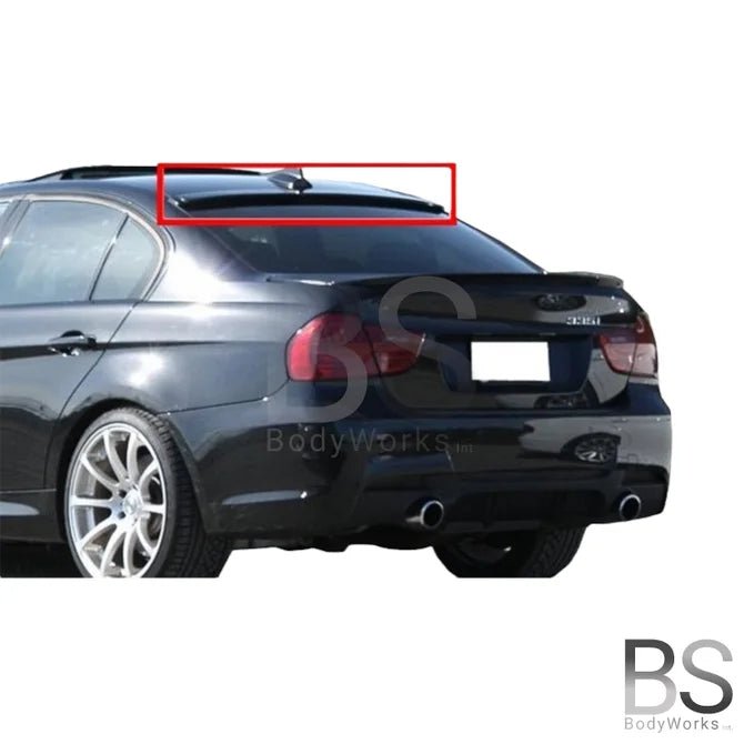 Dakspoiler - Passend Voor BMW E90 Sedan - Hoogglans Zwart - Beamerstyling.nl