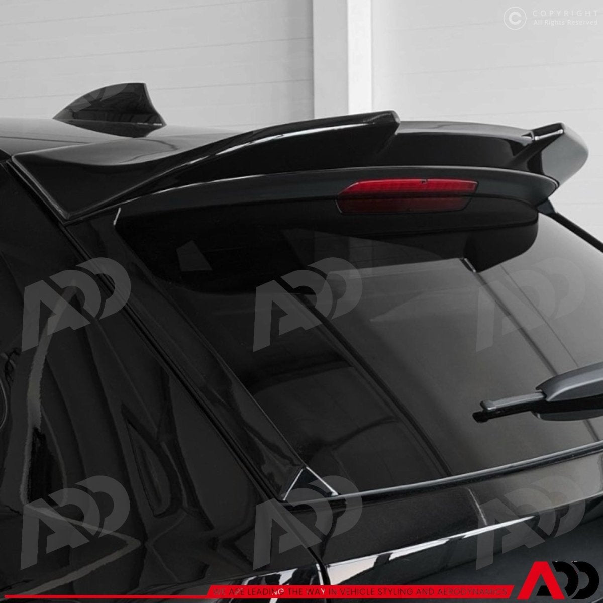 Dakspoiler V2 - BMW 3 Serie G21 Touring - High Kick Style - Hoogglans Zwart | 19 - 24 - Beamerstyling.nl