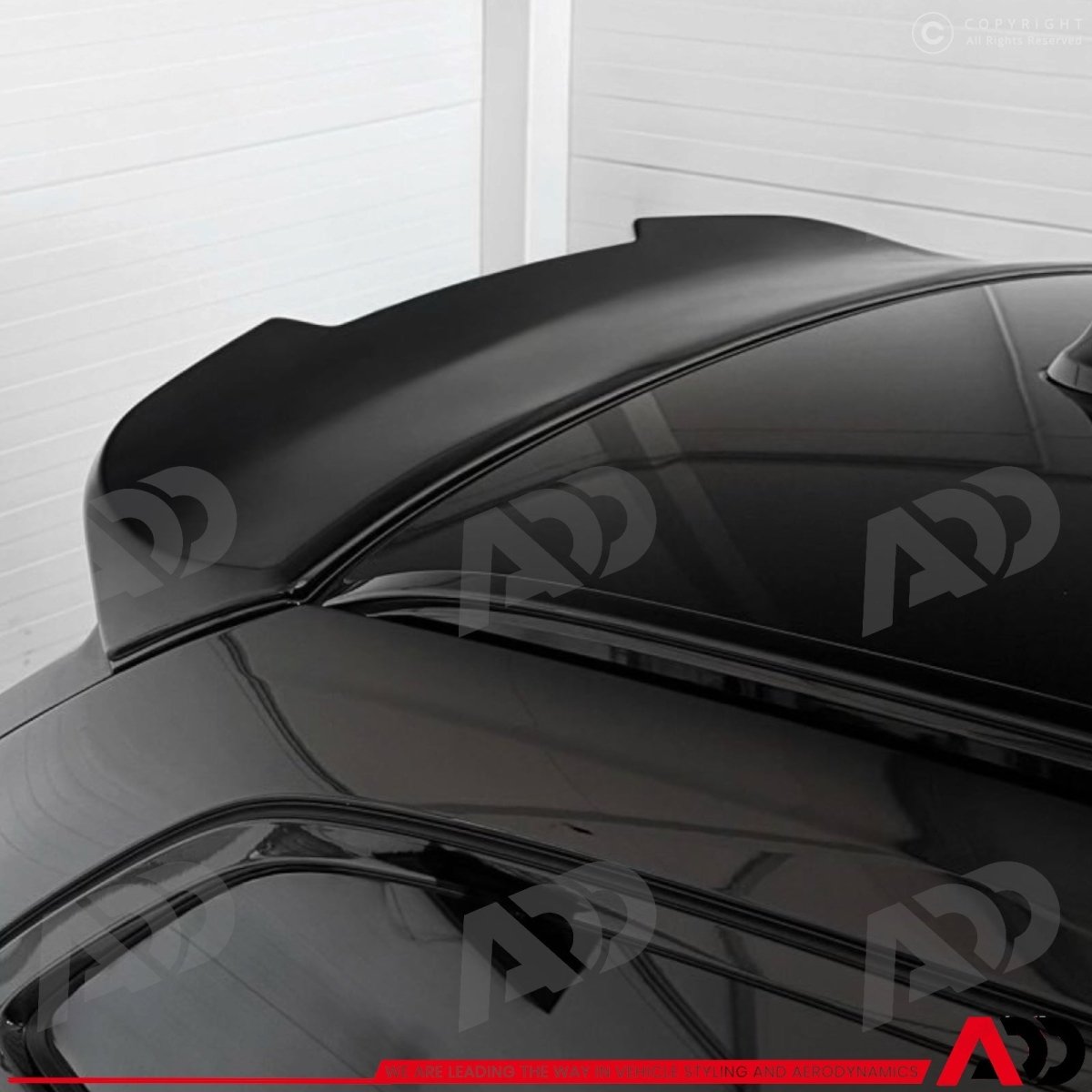 Dakspoiler V2 - BMW 3 Serie G21 Touring - High Kick Style - Hoogglans Zwart | 19 - 24 - Beamerstyling.nl