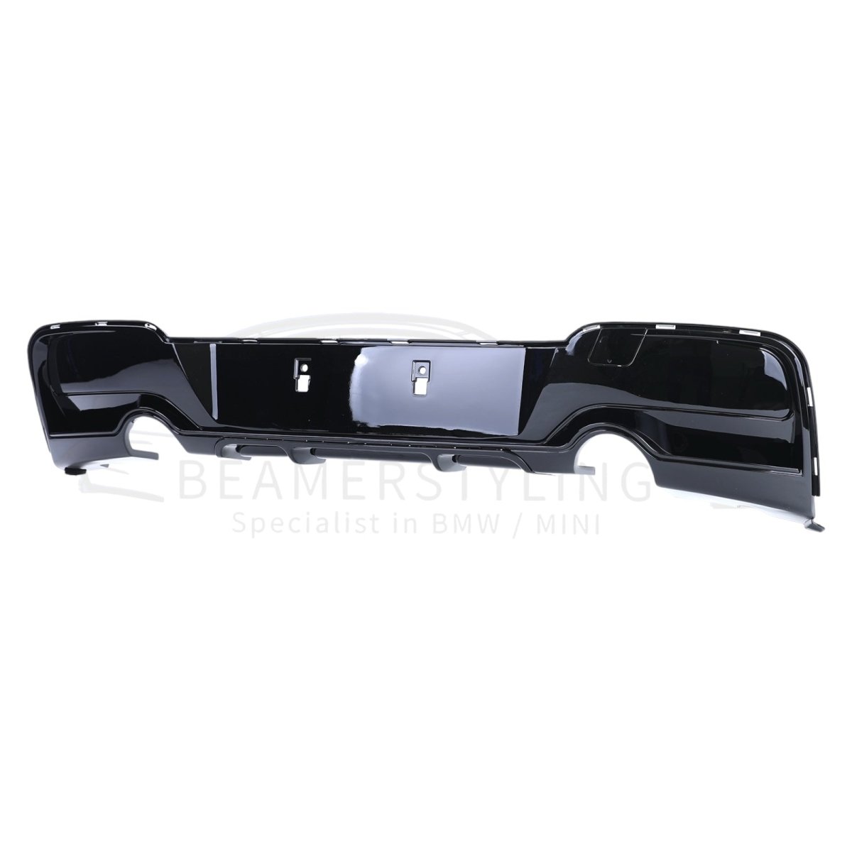 Diffuser - BMW 1 Serie F20 / F21 - M135I - Performance Look - Hoogglans Zwart | 11 - 15 - Beamerstyling.nl