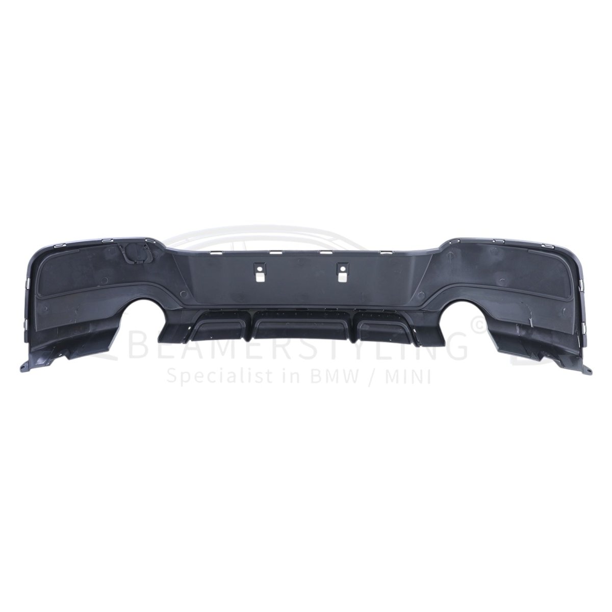 Diffuser - BMW 1 Serie F20 / F21 - M135I - Performance Look - Hoogglans Zwart | 11 - 15 - Beamerstyling.nl