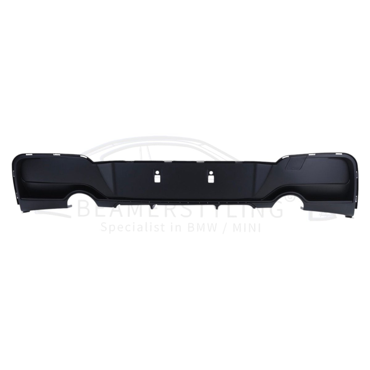 Diffuser - BMW 1 Serie F20 / F21 - M135I - Performance Look - Mat Zwart | 11 - 15 - Beamerstyling.nl