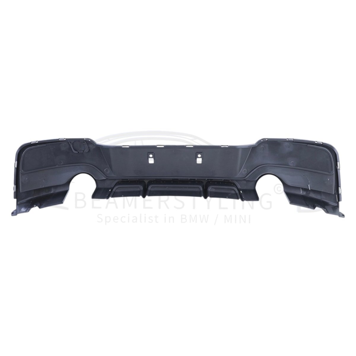 Diffuser - BMW 1 Serie F20 / F21 - M135I - Performance Look - Mat Zwart | 11 - 15 - Beamerstyling.nl