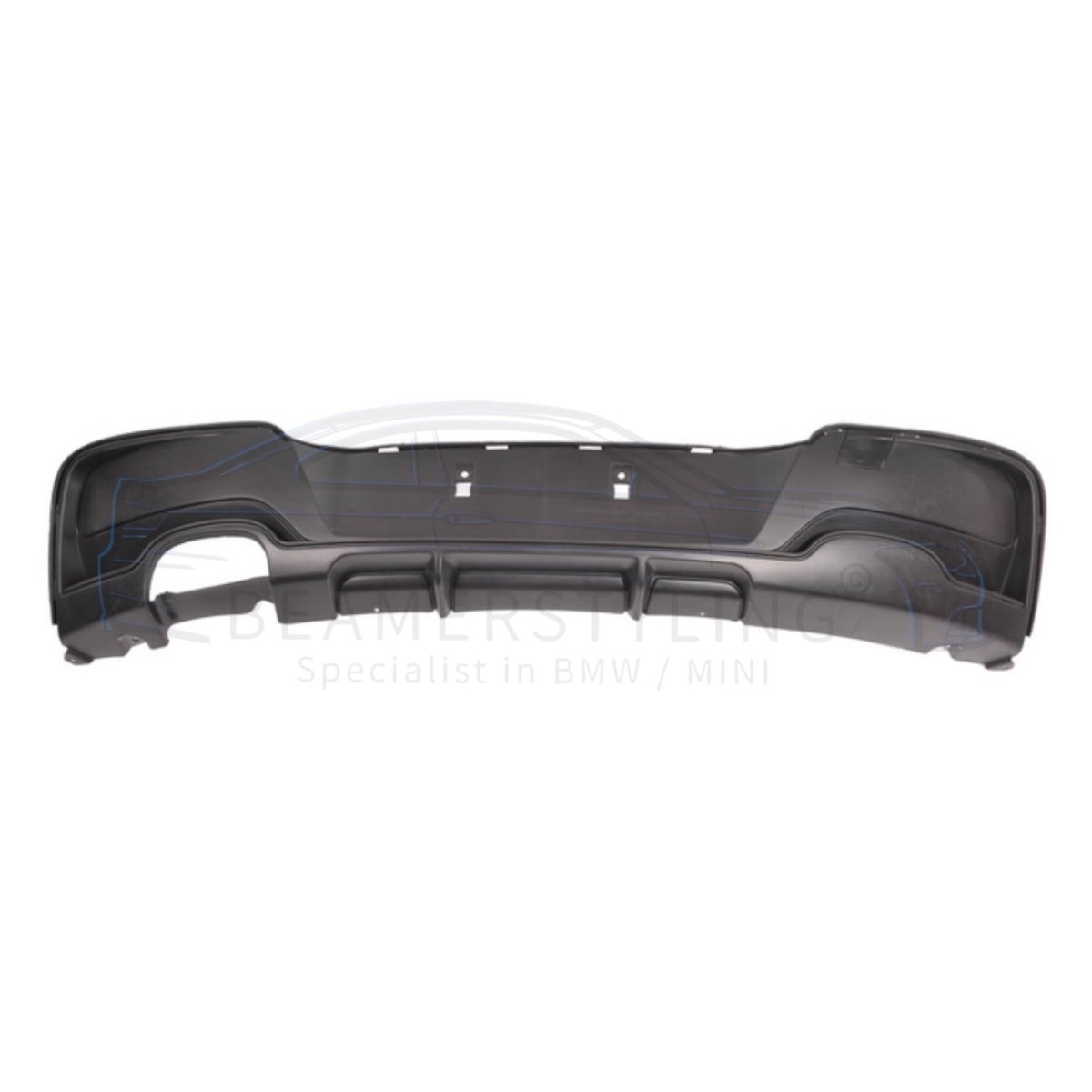 Diffuser - BMW 1 Serie F20 / F21 - Performance Look | 11-15 - Beamerstyling.nl
