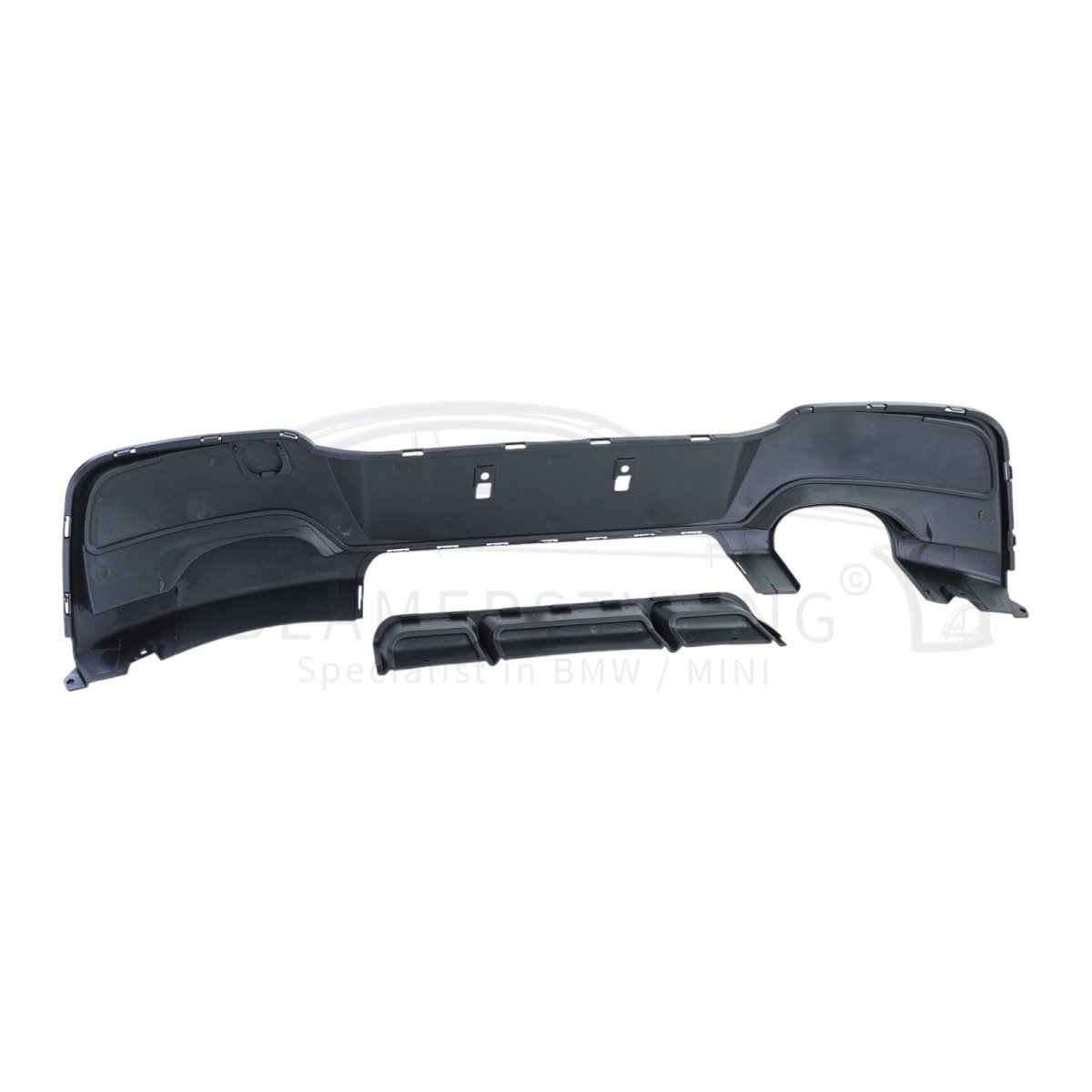 Diffuser - BMW 1 Serie F20 / F21 - Performance Look - Hoogglans Zwart | 11 - 15 - Beamerstyling.nl