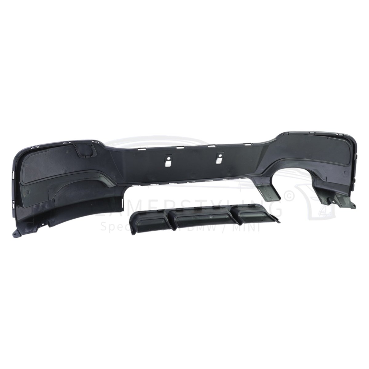 Diffuser - BMW 1 Serie F20 / F21 - Performance Look - Mat Zwart | 11 - 15 - Beamerstyling.nl