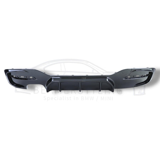 Diffuser - BMW 1 Serie F20LCI / F21LCI - M Performance Look - Hoogglans Zwart | 03/2015 - 2019 - Beamerstyling.nl